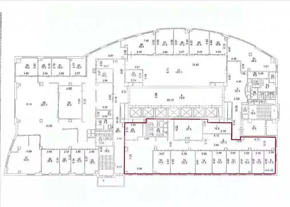 Помещение свободного назначения в Москва ул. Ивана Франко, 8 (465 м) - Фото 2