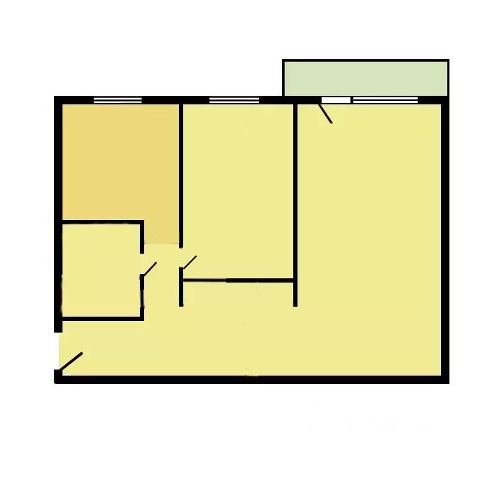 2-к кв. Москва Кантемировская ул., 15 (45.0 м) - Фото 1