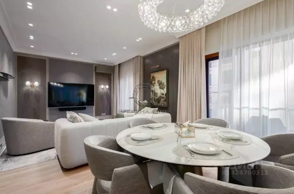 3-к кв. Москва Мосфильмовская ул., 1А (133.6 м) - Фото 1