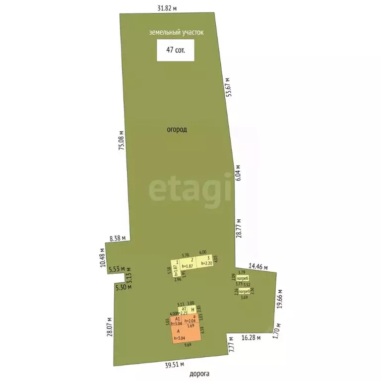 Дом в Орловская область, Свердловский район, Кошелевское с/пос, д. ... - Фото 1