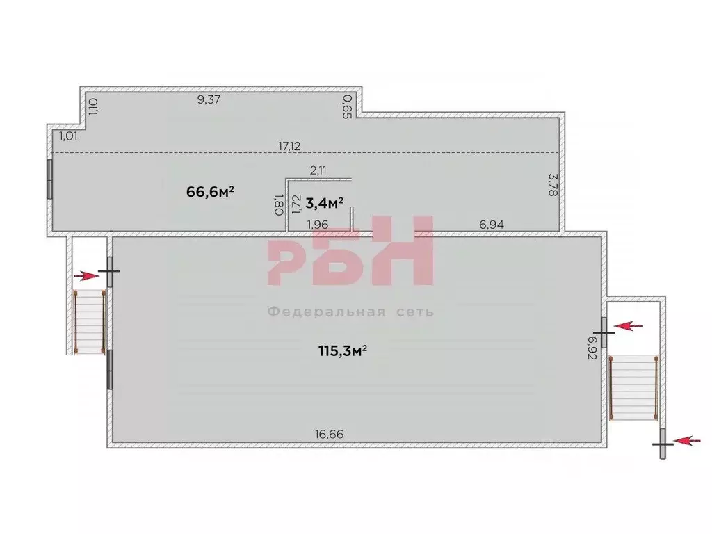 Помещение свободного назначения в Тюменская область, Тюмень ... - Фото 2
