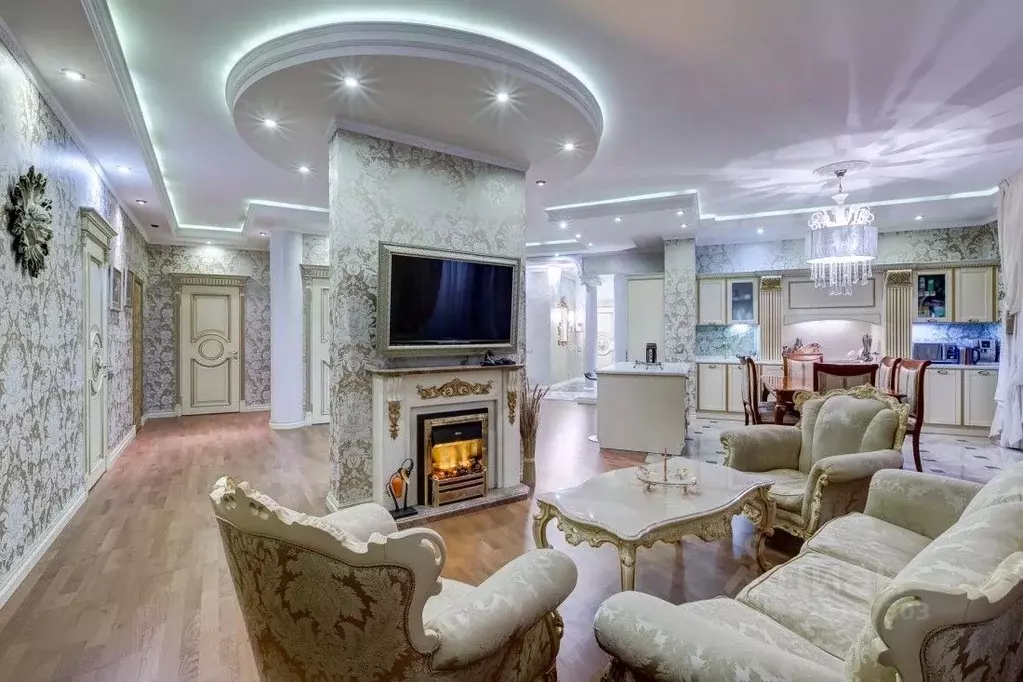 4-к кв. Санкт-Петербург ул. Победы, 3 (155.0 м) - Фото 1