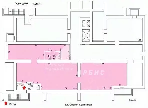 Офис в Алтайский край, Барнаул ул. Сергея Семенова, 14 (179 м) - Фото 1