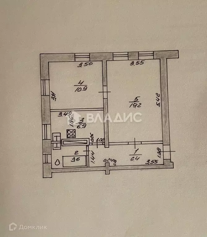 Продаётся 2-к квартира, 47 м - Фото 0