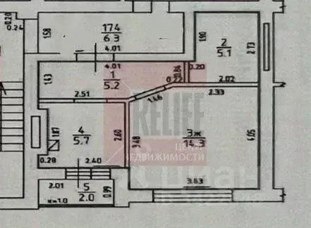 1-к кв. Калининградская область, Калининград ул. Маршала Новикова, 13 ... - Фото 1