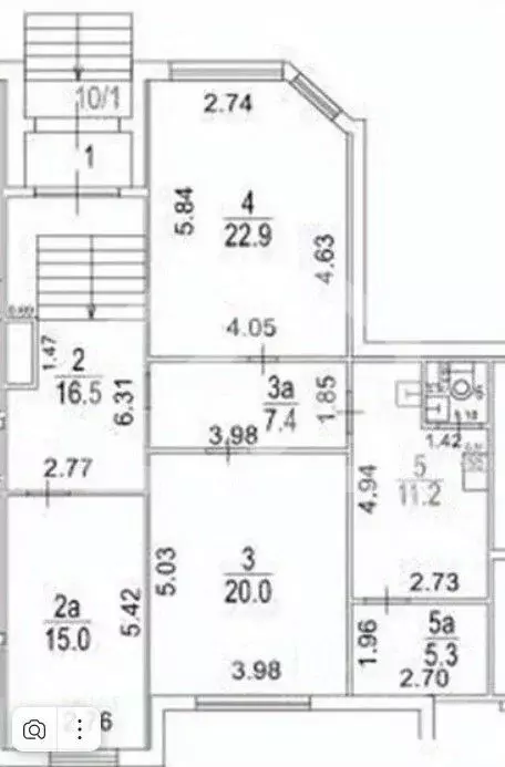 Помещение свободного назначения в Москва ул. Клары Цеткин, 29К1 (102 ... - Фото 2