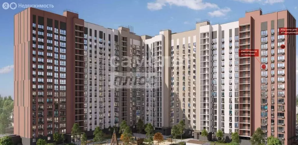 2-комнатная квартира: Липецк, улица Перова, 2Д (40.72 м) - Фото 1