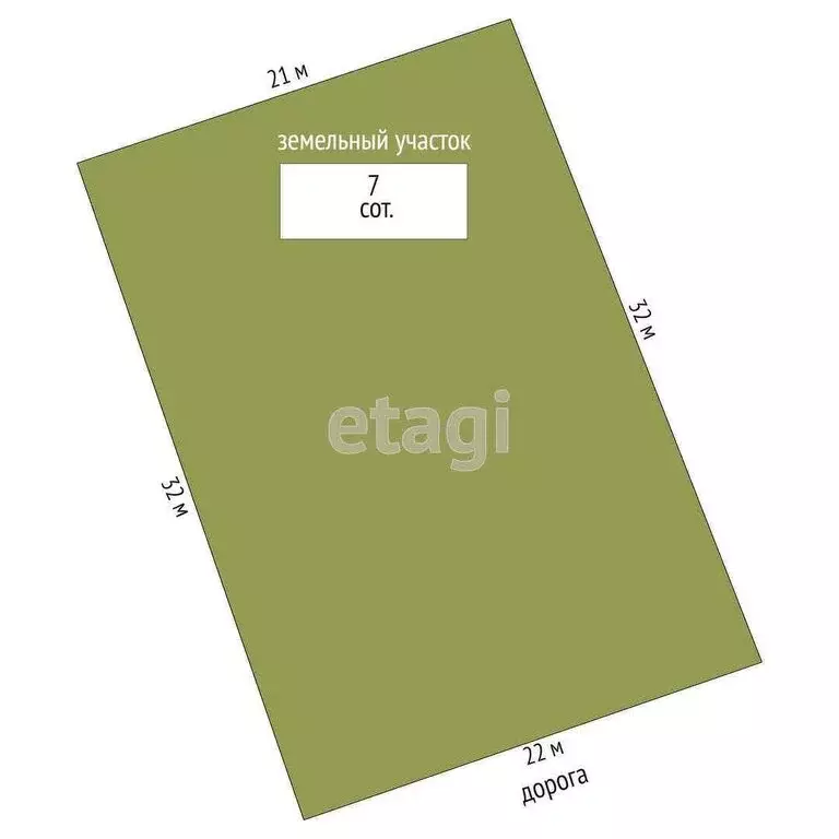 Участок в Калининград, СНТ Осень-Люблино, Ручейный проезд (7 м) - Фото 1