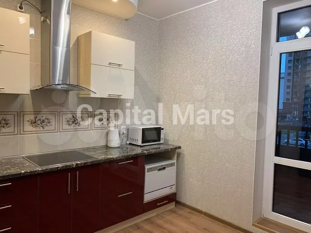 1-к. квартира, 40 м, 3/14 эт. - Фото 1