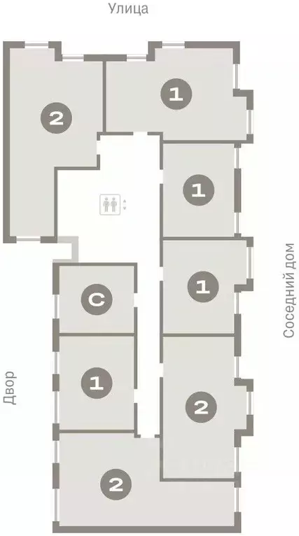 1-к кв. Новосибирская область, Новосибирский район, Краснообск рп, 3-й ... - Фото 1