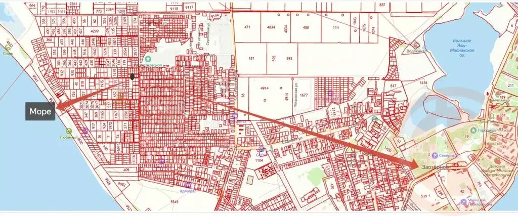 Участок в Уютное, Восточная улица (5.6 м) - Фото 1