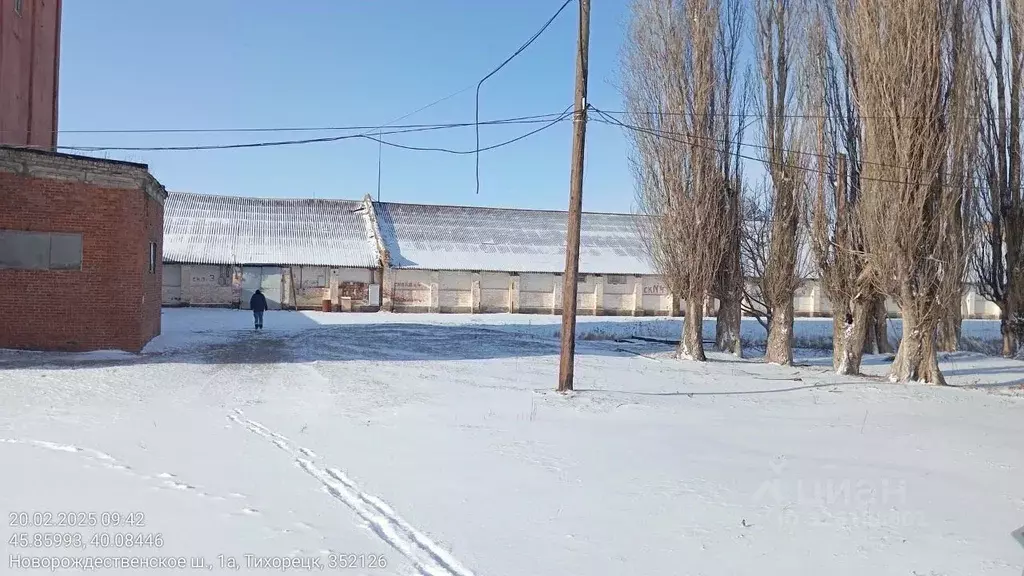 Склад в Краснодарский край, Тихорецк Новорождественское ш., 1 (5000 м) - Фото 2