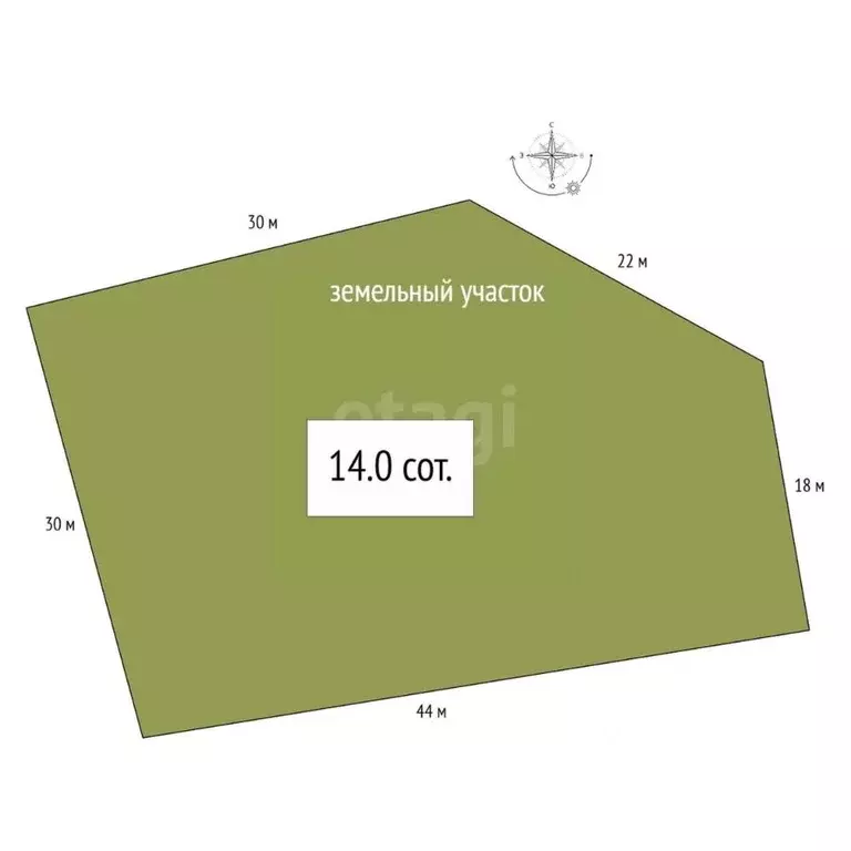 Участок в Алтай, Майминский район, с. Бирюля ул. Луговая, 31 (14.0 ... - Фото 2