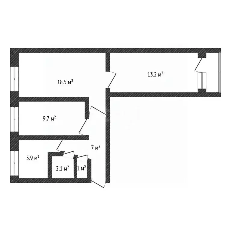 3-к кв. Нижегородская область, Нижний Новгород ул. Искры, 17 (59.9 м) - Фото 1
