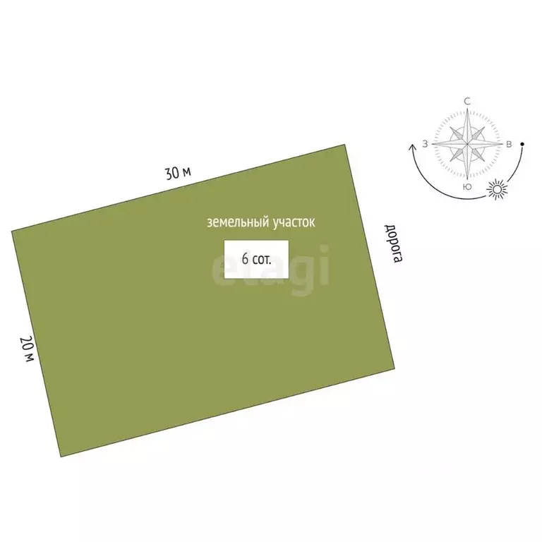 Участок в Ростовская область, Неклиновский район, с. Новобессергеневка ... - Фото 2