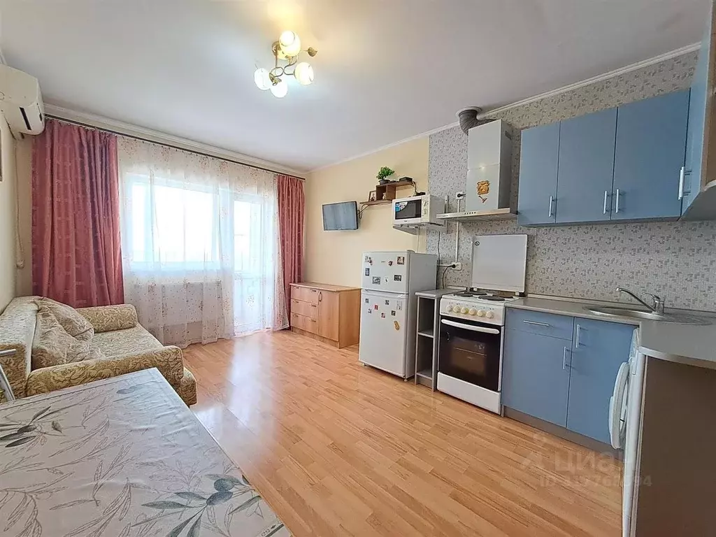 Студия Краснодарский край, Краснодар Дубинка мкр, ул. Ковтюха, 109/3 ... - Фото 0