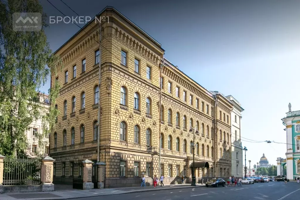 3-к кв. Санкт-Петербург Миллионная ул., 38 (85.0 м) - Фото 2