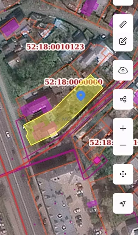 Участок в Нижегородская область, Нижний Новгород ул. Коминтерна (10.5 ... - Фото 1