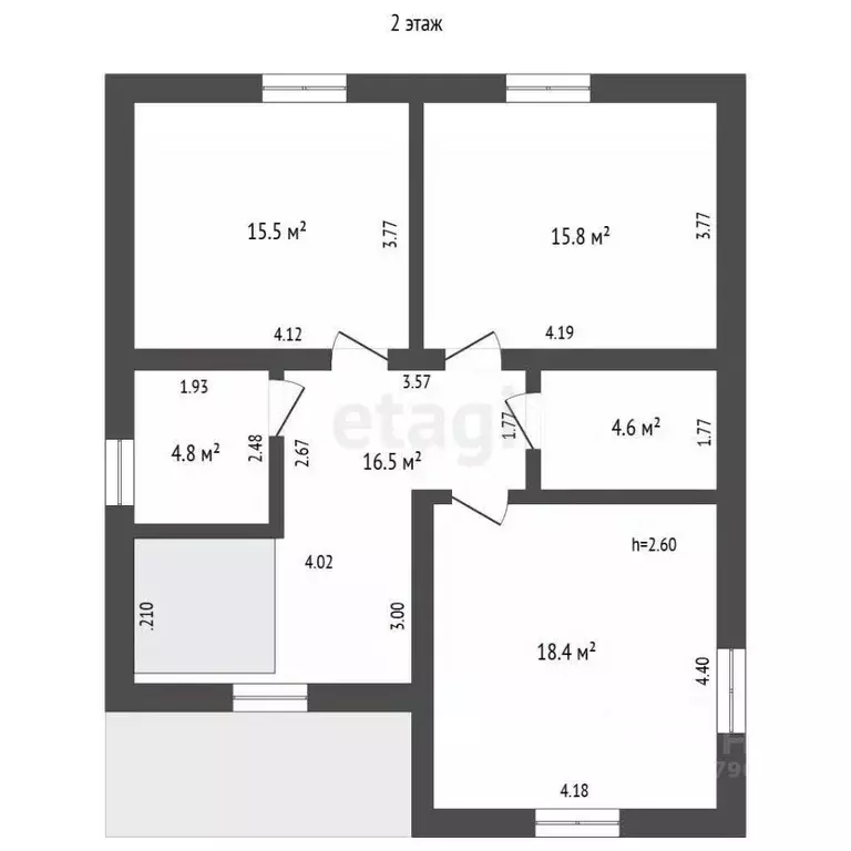 Дом в Пермский край, Чернушинский муниципальный округ, д. Зверево ул. ... - Фото 2