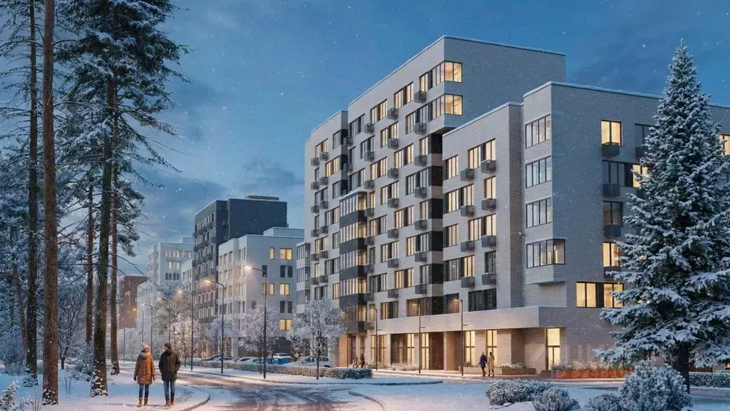 Студия Московская область, Красногорск Опалиха мкр, Никольский Квартал ... - Фото 2