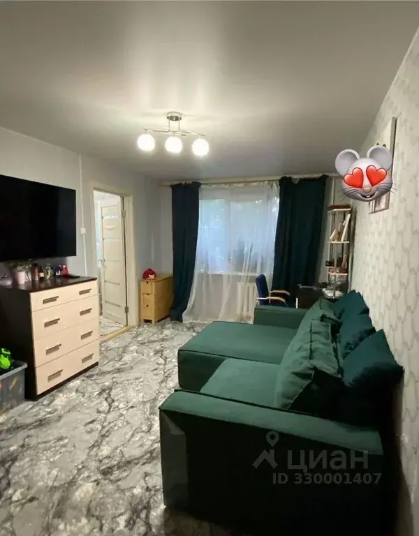2-к кв. Ленинградская область, Кириши просп. Ленина, 34 (40.0 м) - Фото 1