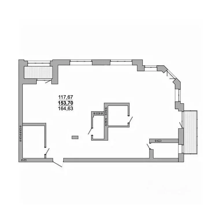 3-к кв. Новосибирская область, Новосибирск ул. Сеченова, 13 (164.63 м) - Фото 0