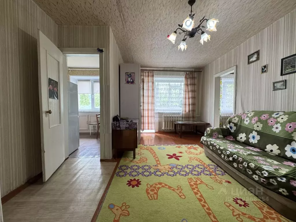 2-к кв. Чувашия, Чебоксары просп. Ленина, 42к1 (44.0 м) - Фото 1