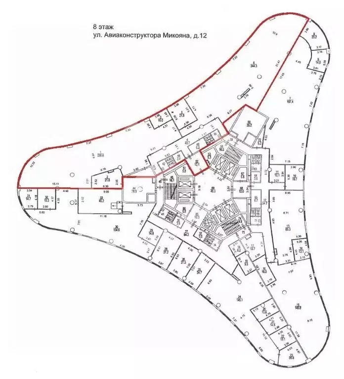 Офис в Москва ул. Авиаконструктора Микояна, 12 (1045 м) - Фото 2