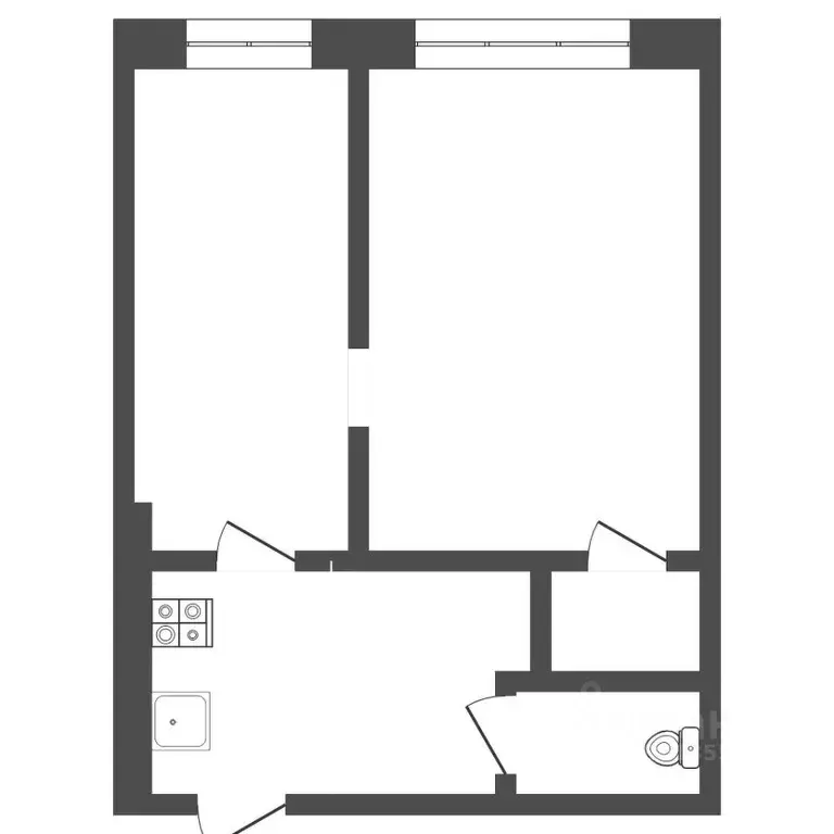1-к кв. Челябинская область, Челябинск ул. Энергетиков, 3А (22.0 м) - Фото 1