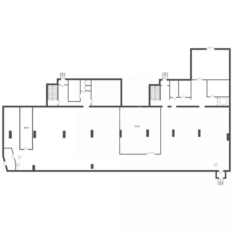Торговая площадь в Тюменская область, Тюмень ул. Пермякова, 23А (45 м) - Фото 1