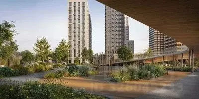 1-к кв. Москва Квартал на воде жилой комплекс, к5 (41.37 м) - Фото 2