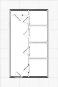 3-комнатная квартира: Магас, улица Мочко Базоркина, 18А (115 м) - Фото 1