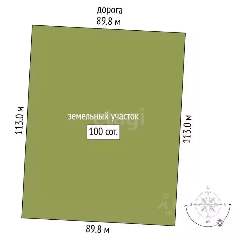 Участок в Крым, Ленинский район, Заветненское с/пос, с. Заветное ул. ... - Фото 2