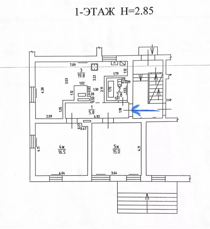 3-к кв. Калининградская область, Зеленоградск ул. Льва Толстого, 2 ... - Фото 1