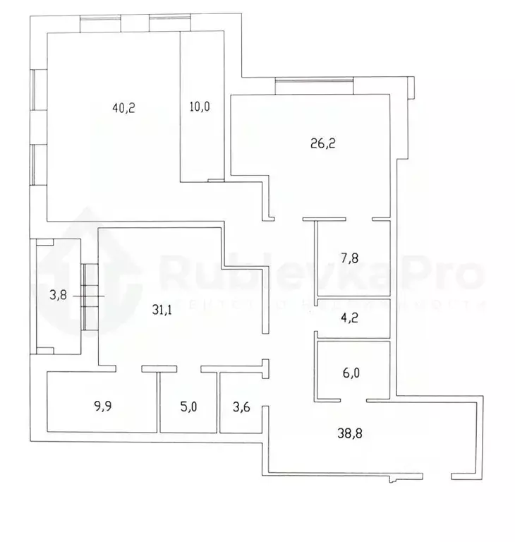 3-к кв. Московская область, Одинцовский городской округ, д. Семенково, ... - Фото 2