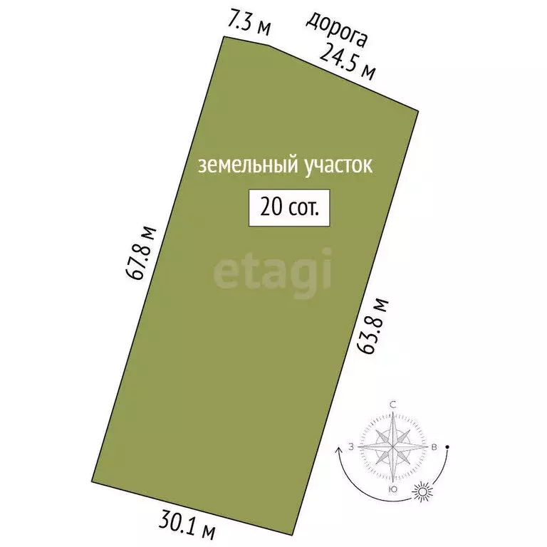 Участок в Вологодская область, Череповецкий муниципальный округ, ... - Фото 1