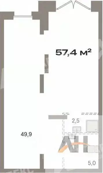 Помещение свободного назначения в Москва Тагильская ул., 6 (57 м) - Фото 1