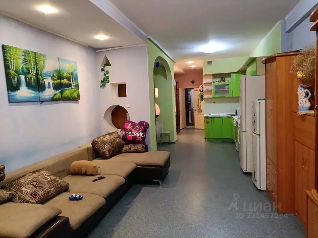 Студия Красноярский край, Красноярск ул. 40 лет Победы, 2 (45.6 м) - Фото 2