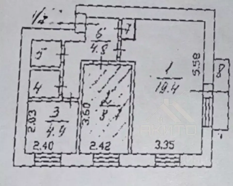 2-к кв. Ленинградская область, Никольское Тосненский район, Заводская ... - Фото 2