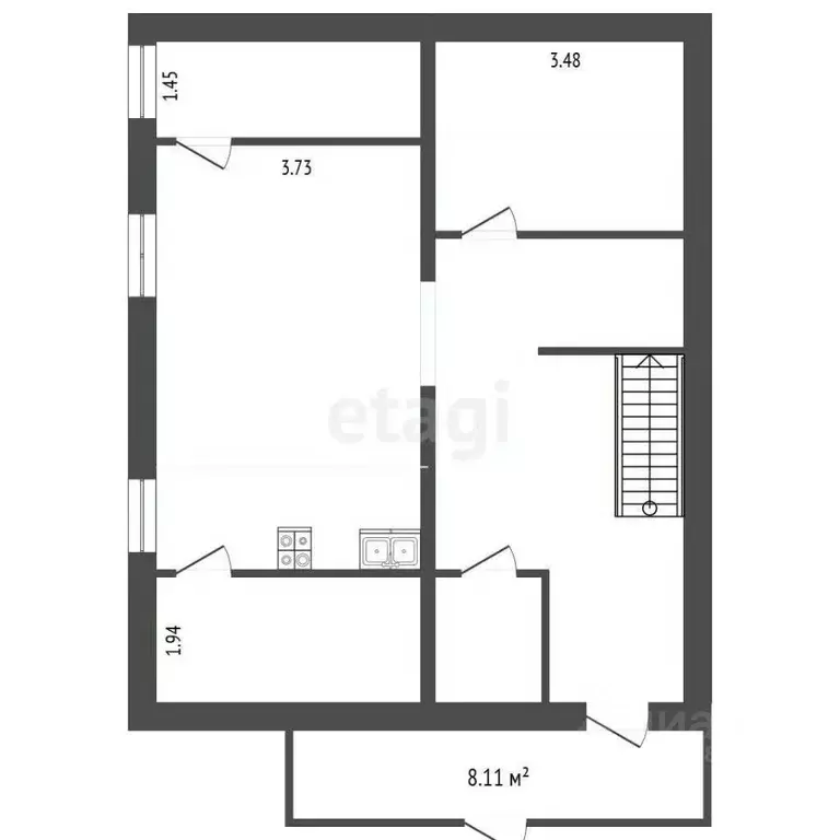Дом в Ханты-Мансийский АО, Ханты-Мансийск Заречная ул., 37 (137 м) - Фото 2