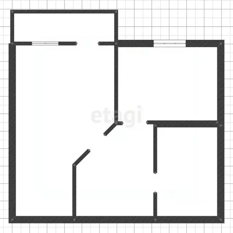 1-к кв. Липецкая область, Липецк ул. Катукова, 18 (31.1 м) - Фото 2