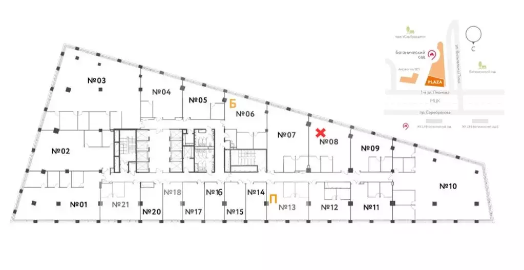 Офис в Москва ул. 1-я Леонова, 18 (444 м) - Фото 2