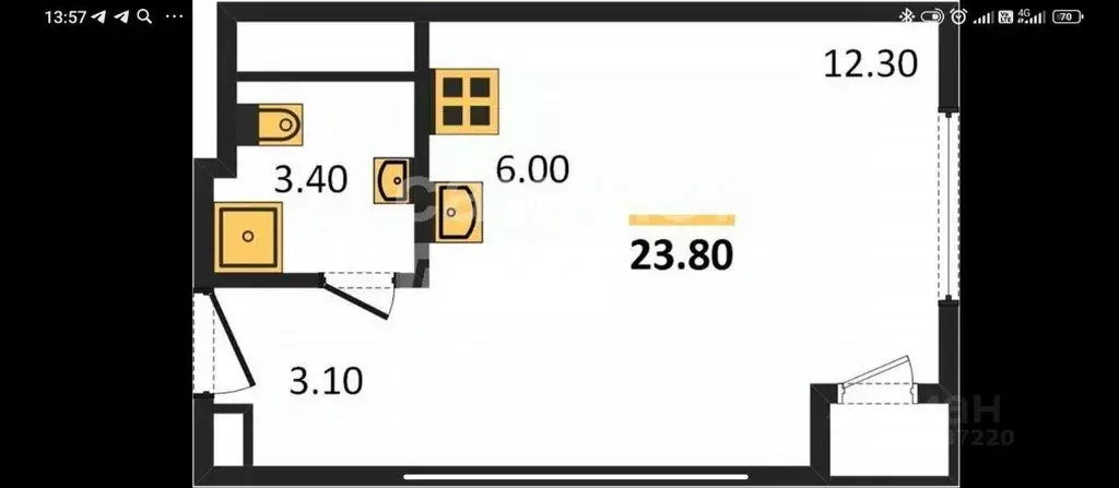 Студия Удмуртия, Ижевск ул. Телегина, 55 (23.8 м) - Фото 1