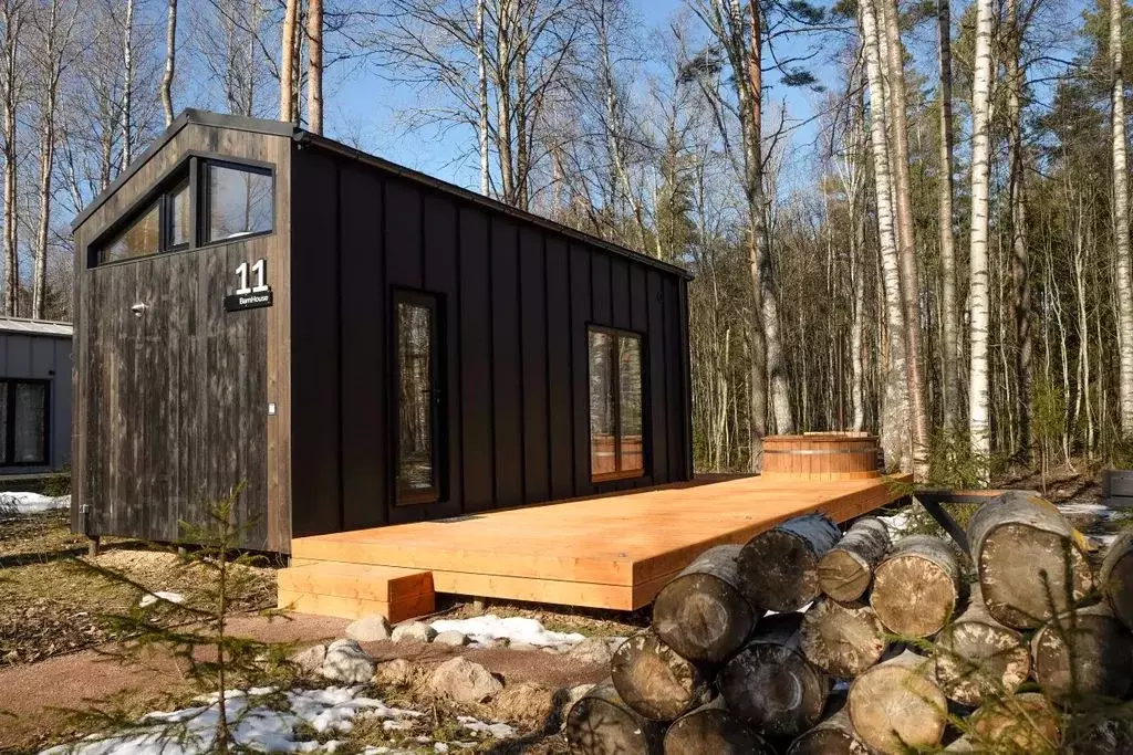 Дом в Ленинградская область, Выборгский район, Каменногорское ... - Фото 1