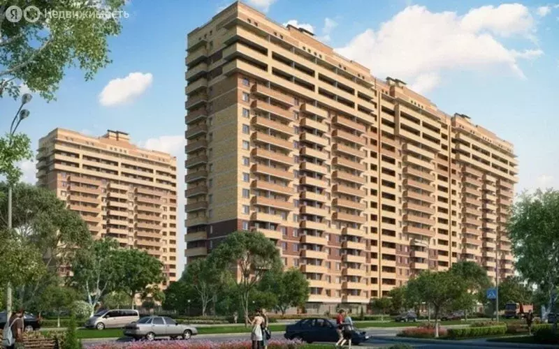 1-комнатная квартира: Краснодар, Московская улица, 125к1 (38 м) - Фото 1