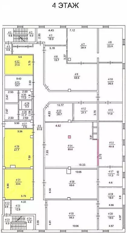Офис (96 м) - Фото 2