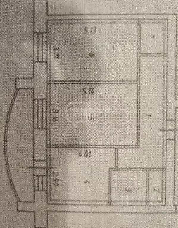 2-к кв. Владимирская область, Владимир ул. Белоконской, 14б (63.0 м) - Фото 1