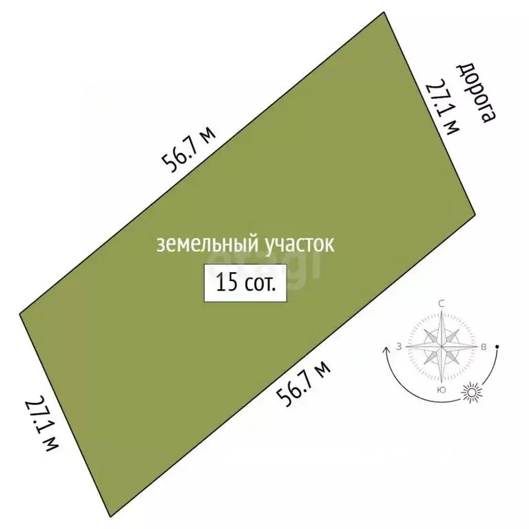 Участок в Владимирская область, Александровский муниципальный округ, ... - Фото 2