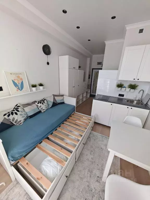 Студия Москва просп. Вернадского, 41С1 (17.5 м) - Фото 2