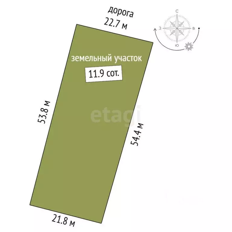 Участок в Ярославская область, Ярославский муниципальный округ, д. ... - Фото 2